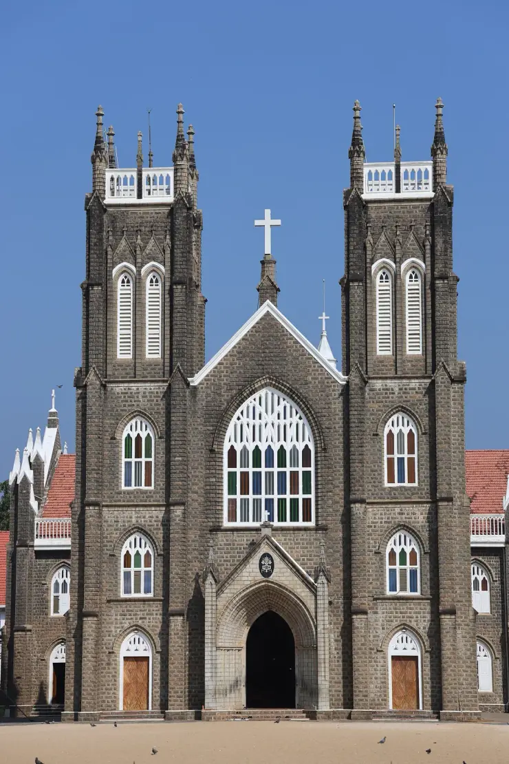 Arthunkal St Andrew’s Basilica on the Alappuzha coast