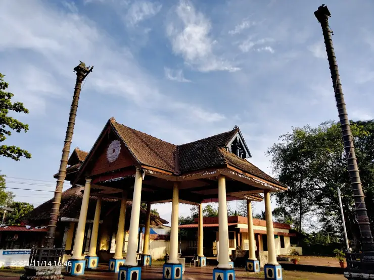 The Vazhappally Maha Siva temple near Changanassery, Kottayam