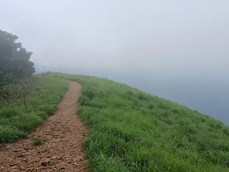 At Ranipuram, the road does most of the climbing