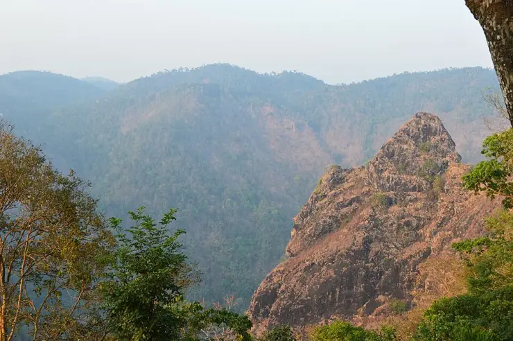 Soochipara three-tier waterfall, Wayanad