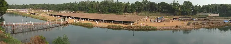 The Maramon Convention on the sand-bed of the Pamba river