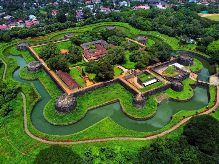 Ramparts of Palakkad Fort (Tipu’s Fort), Kerala