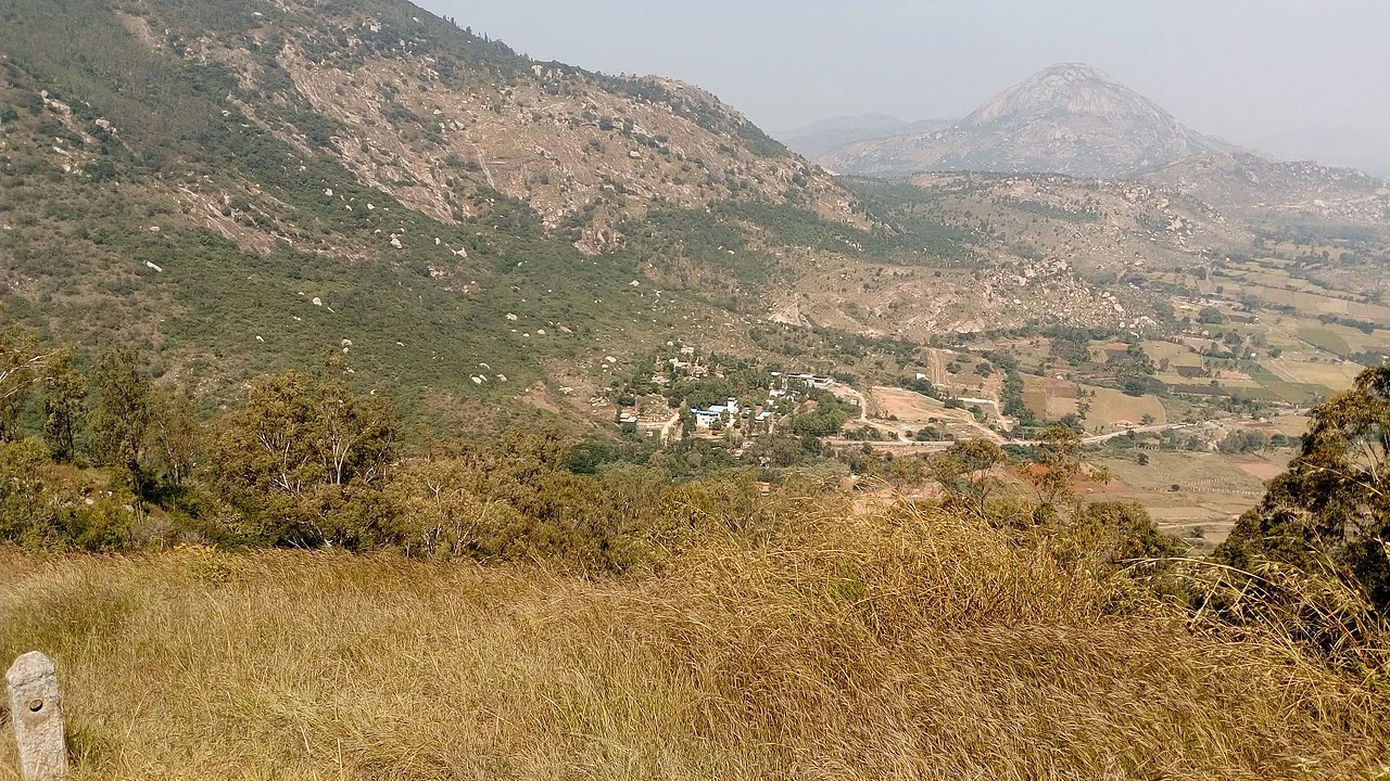 Nandi Hills summit landscape.