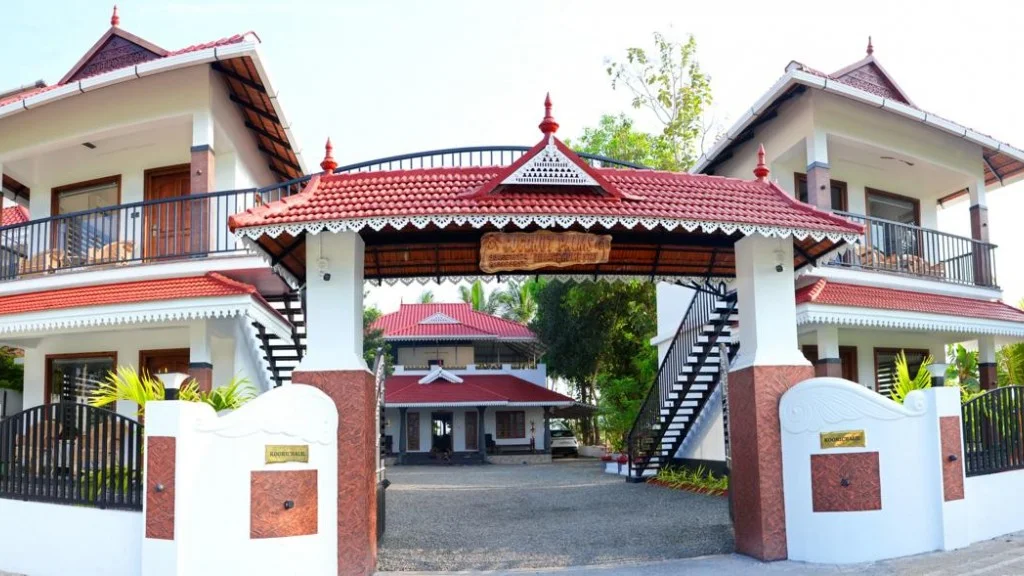 Coconut Palms Village Homestay building and entrance