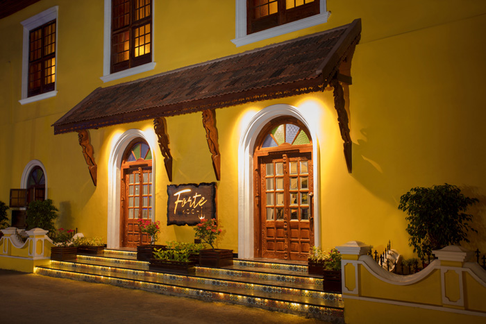 Forte Kochi entrance on Princess Street.