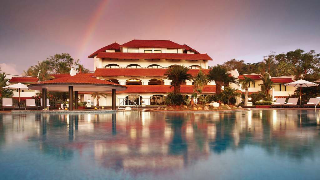Gateway Varkala hotel and pool in an archived property-submitted image; confirm current room and facilities with the hotel.