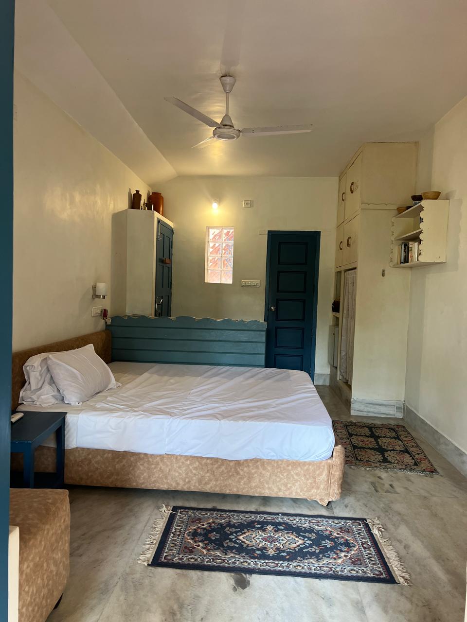 A Neela House guest room shown on its own website; ask which room is available for your dates.