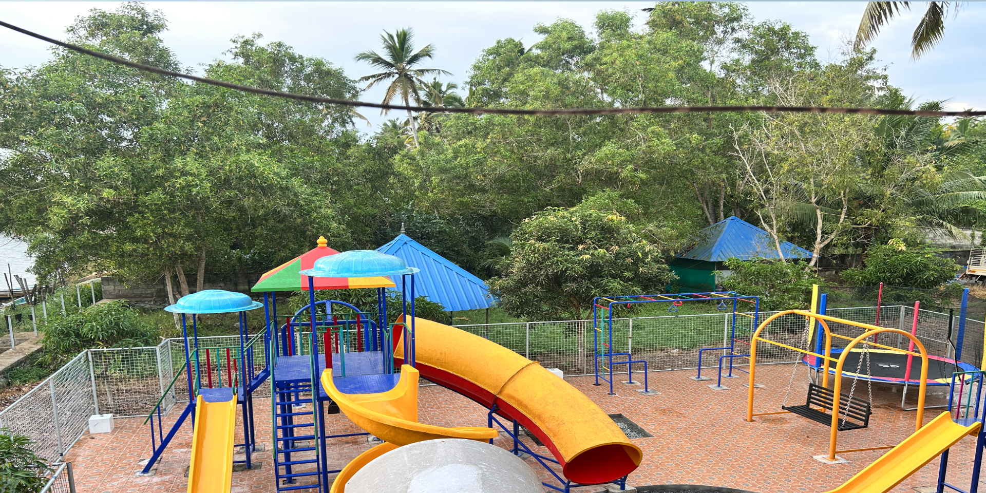 Jeeva's playground on its own site; confirm the current room and any included boating separately.