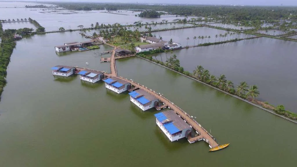 Property or offering photograph published for aquatic floating resort