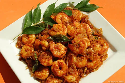 Prawn dish published by Kumbalangi operator