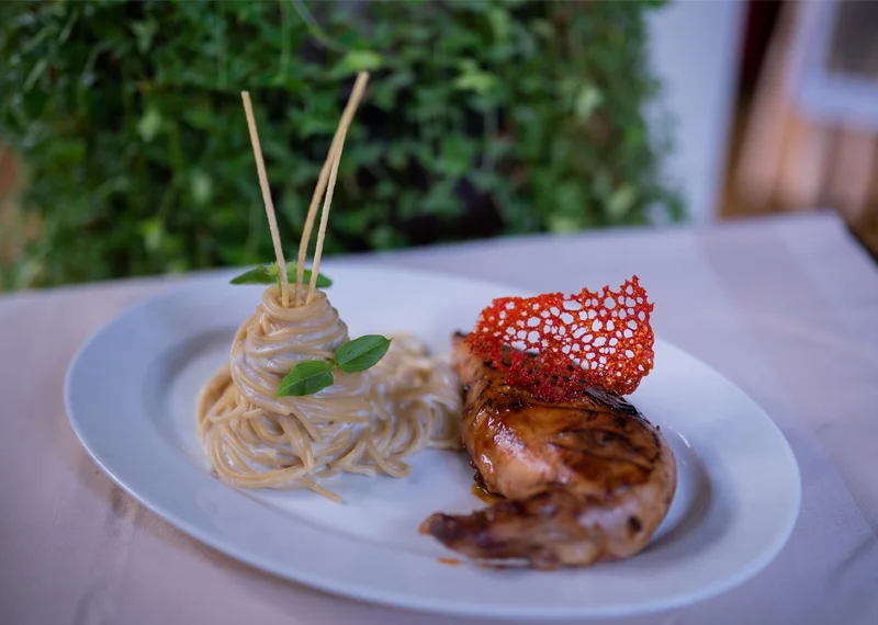 Plated dish published by The Elephant Court