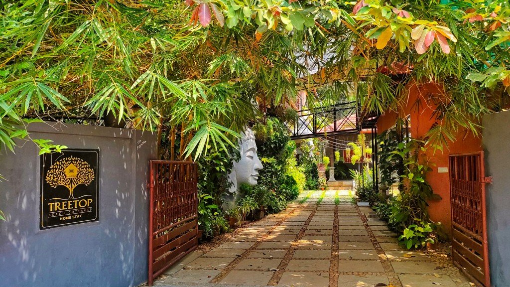 Image submitted for Treetop Beach Cottages Homestay on its Kerala Tourism provider page; confirm current appearance and the exact room directly.