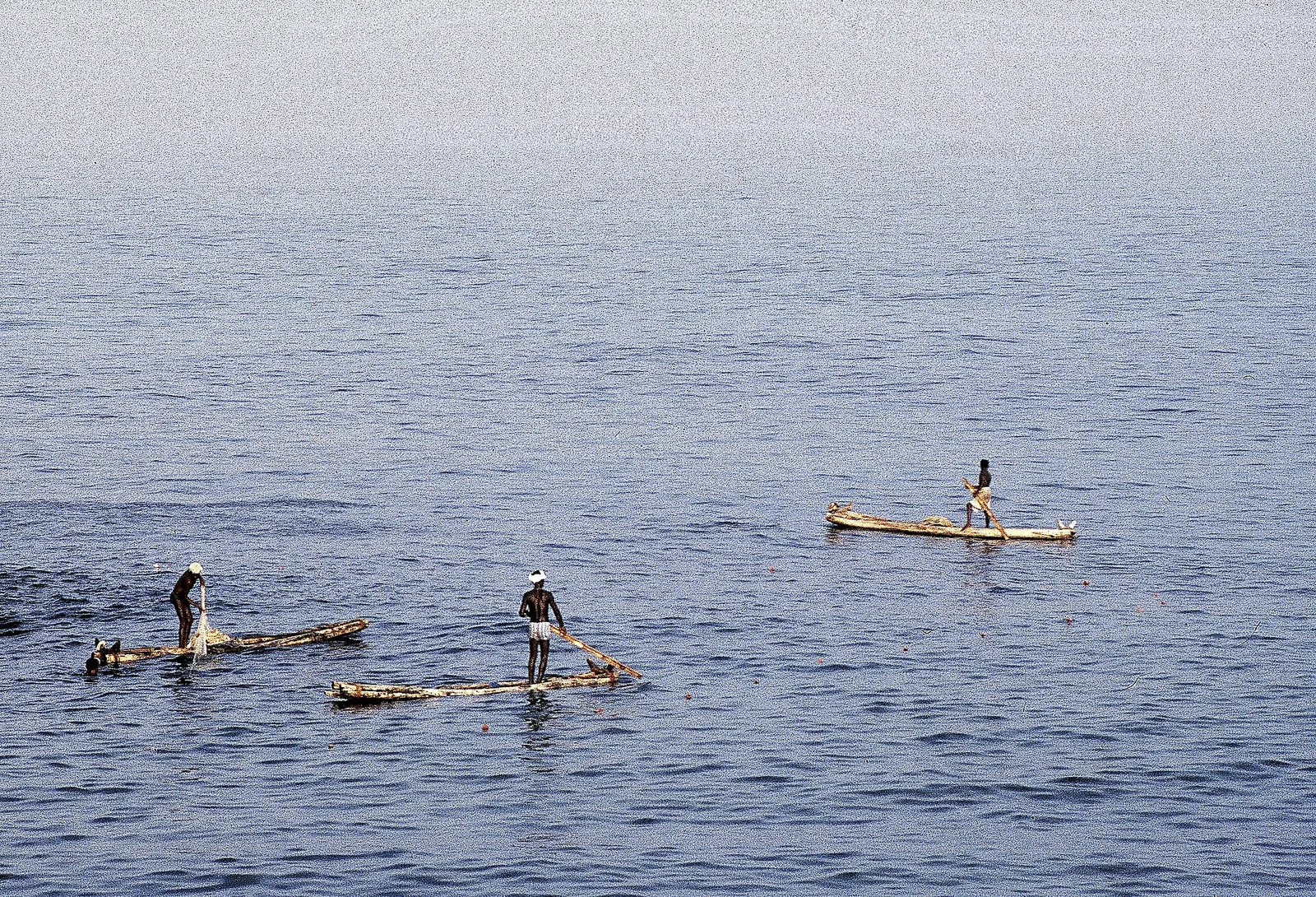 Fishing craft off Kovalam