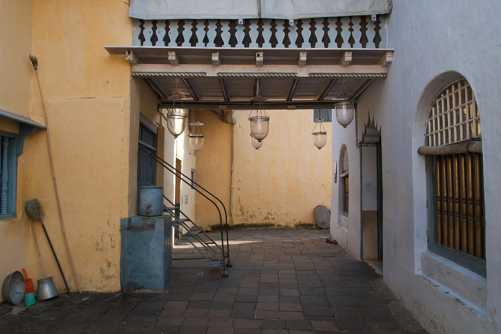 The Paradesi Synagogue in Jew Town, Mattancherry, Kochi