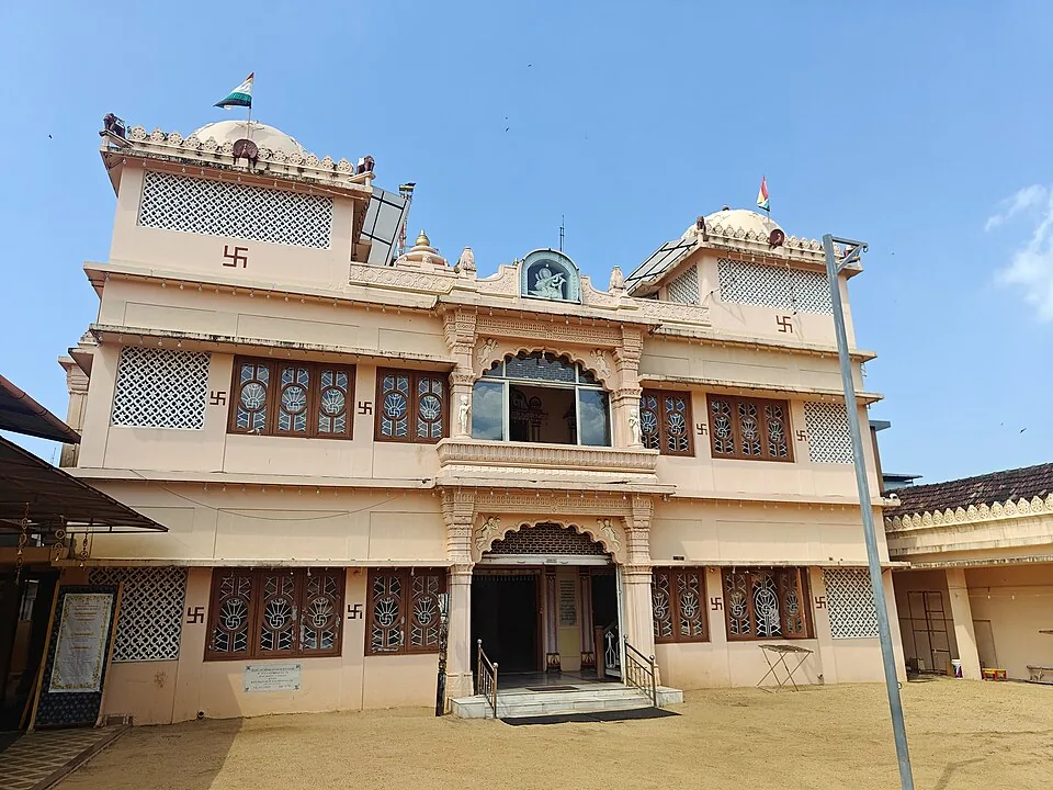 The Dharmanath Jain temple in Mattancherry, Kochi
