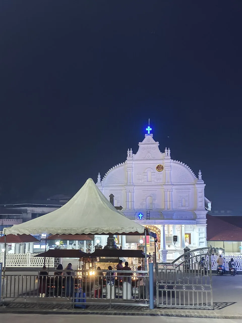 Marthoman Cheriyapally, Kothamangalam, at night