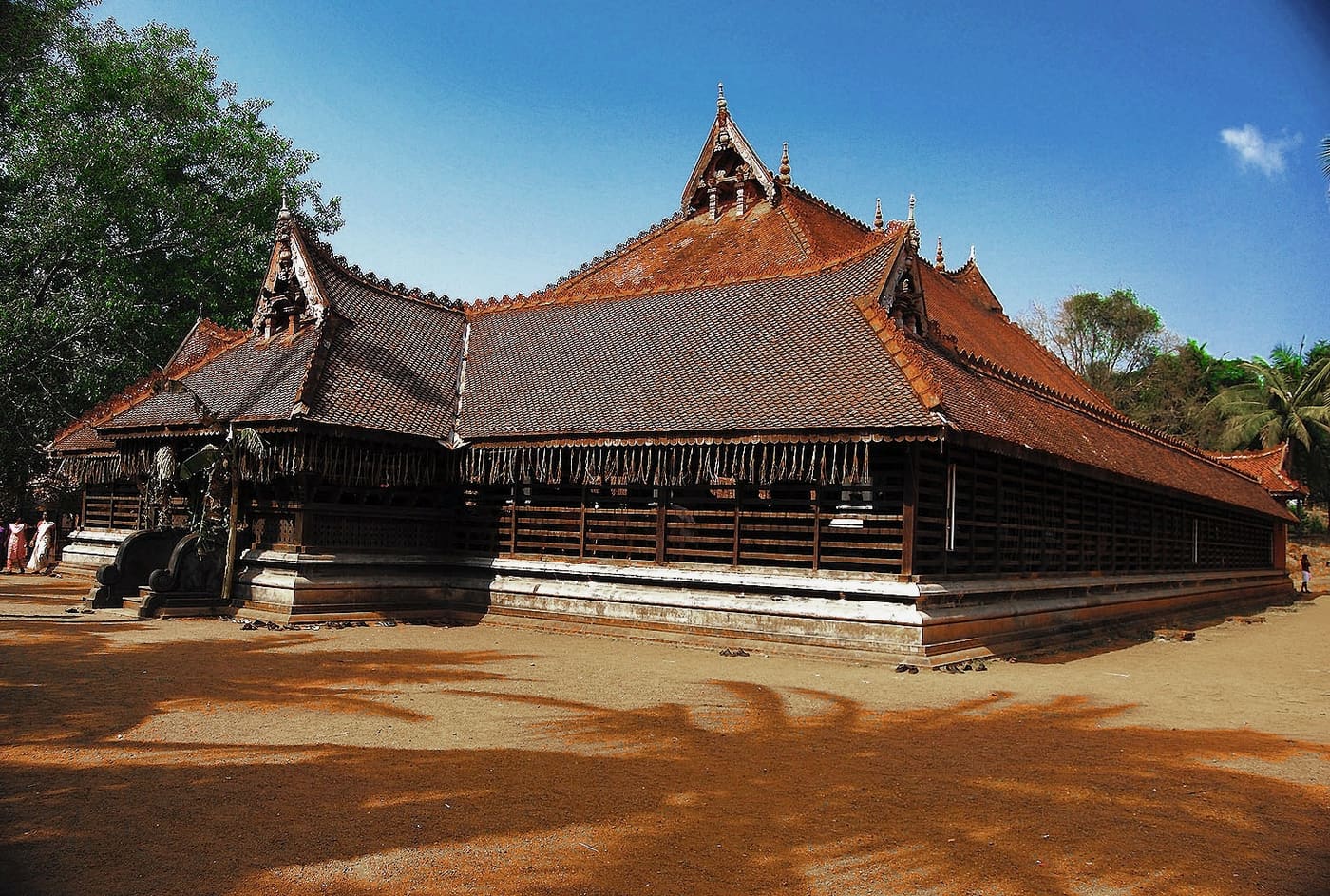 Koothambalam theatre at Kerala Kalamandalam