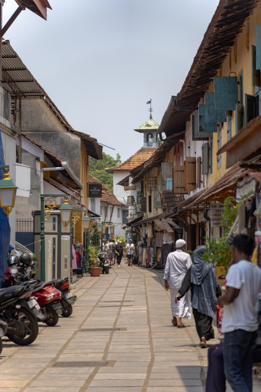 A lane in Jew Town, Mattancherry
